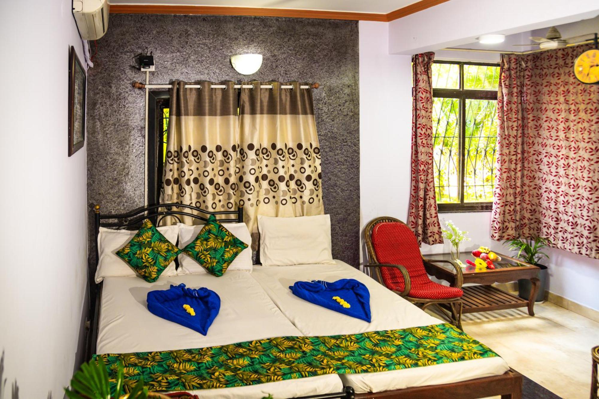 Bbn Serviced Apartment Calangute Zimmer foto