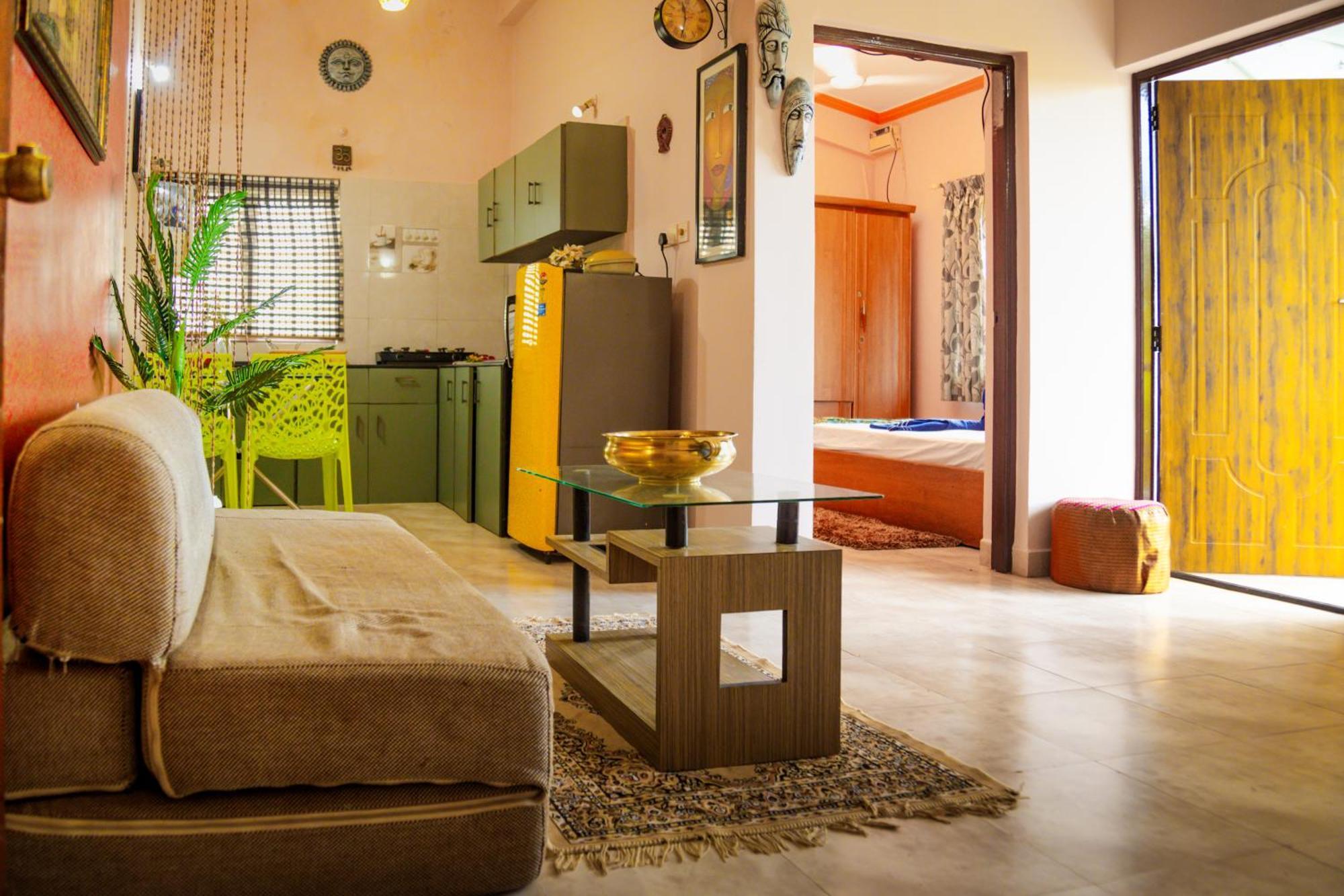 Bbn Serviced Apartment Calangute Zimmer foto