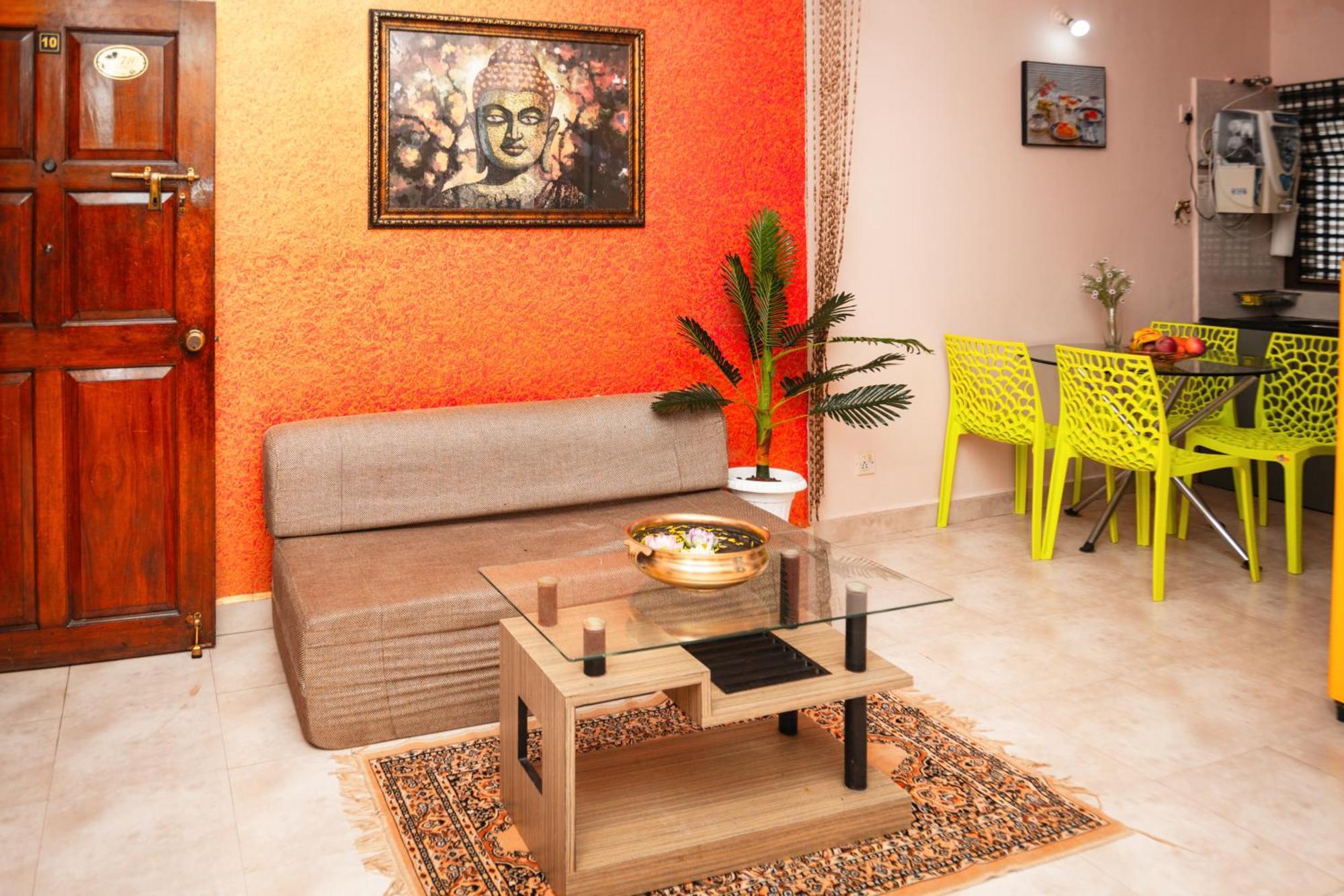 Bbn Serviced Apartment Calangute Zimmer foto